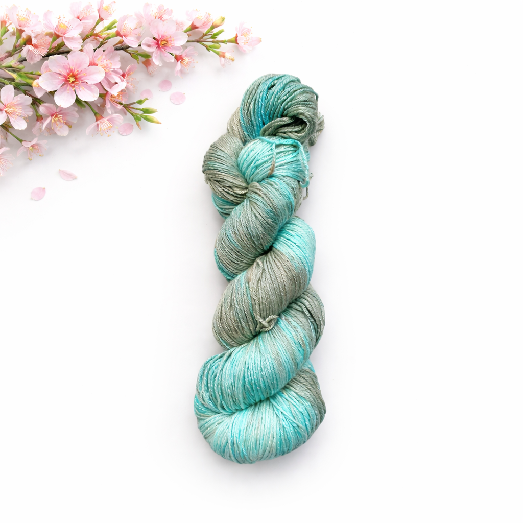 🎨 Säuregefärbte Sockenwolle – wenn Farbe tanzen lernt